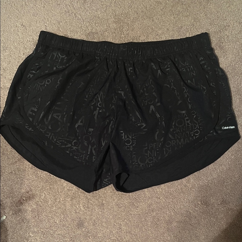 Calvin Klein Women's Black Athletic Shorts